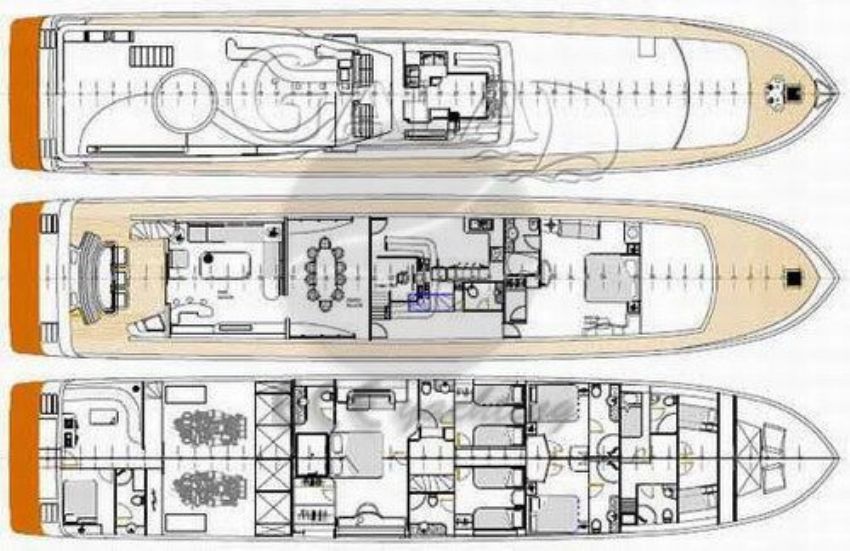 tatiana yacht deck plan